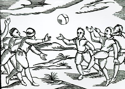 Elizabethan Football by English School